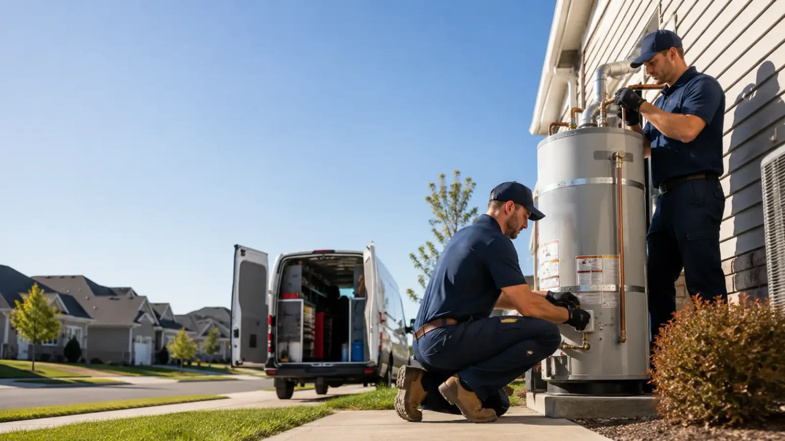 Water Heater Installation in Port Jefferson, OH